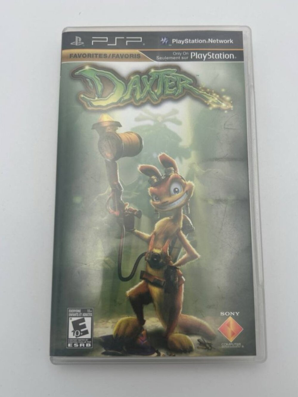 Daxter Sony PSP Game CIB (With Manual & Favorites Cover)